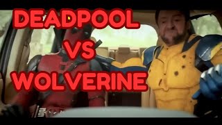 Deadpool vs Wolverine Car fight scene  Deadpool  Wolverine  Car fight [upl. by Stuckey]