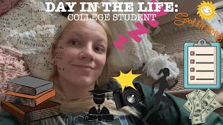 DAY IN THE LIFE OF A COLLEGE STUDENT  CASTLETON UNIVERSITY [upl. by Adnesor555]