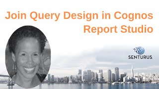 Cognos Report Studio Join Query Design [upl. by Rona]