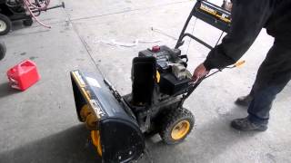 Yard Machines by MTD 8 HP Snow Blower [upl. by Lello]