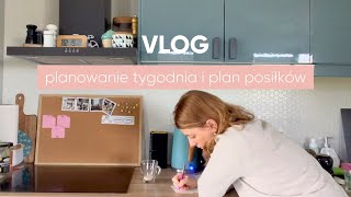 Vlog  Jak planuję tydzień  zakupy  plan posiłków [upl. by Lered317]