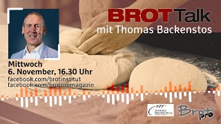 41 BROTTalk mit Thomas Backenstos [upl. by Azenav90]