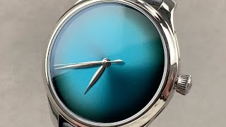 H Moser amp Cie Endeavour Centre Seconds quotBlue Lagoonquot 12001213 H Moser amp Cie Watch Review [upl. by Snej]