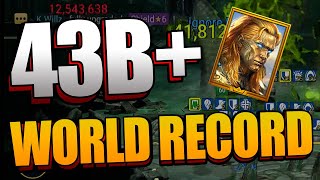 43 BILLIONS NEW HYDRA NIGHTMARE WORLD RECORD  Raid Shadow Legends [upl. by Chretien786]