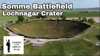 The Lochnagar Crater on the Somme Battlefield [upl. by Noled]