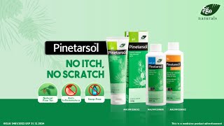 NO ITCH NO SCRATCH with PINETARSOL [upl. by Ariamoy972]