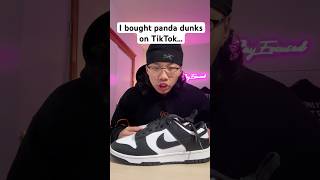 I Bought Panda Dunks on TikTok… [upl. by Esikram]