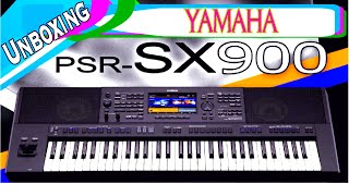 Yamaha psrsx900 61key highlevel arranger keyboardUNBOXING [upl. by Yedoc]