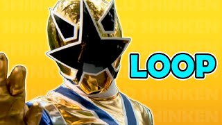 Shinken Gold Standby Loop シンケンゴールド 変身待機音 [upl. by Jaworski151]