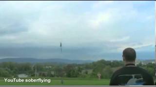 Horror as remote control helicopter stunt pilot 19 partially decapitates himself with his aircraft [upl. by Valida]