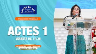 Enseignement  Actes 1 – 28 Mai 2023  Sœur María Luisa Piraquive [upl. by Coulter]