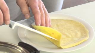 CRESPELLE PROSCIUTTO E FUNGHI  Video Ricetta  Grigio Chef [upl. by Attenal]