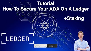 Tutorial How To Store Cardano ADA On A Ledger Nano  Staking ✅ [upl. by Nileve]