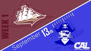 Newburyport Vs Bedford Football September 13th 2024 [upl. by Merrel]