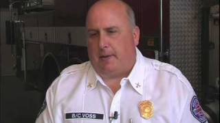 AED in the fire station Battalion Chief Voss on first response in Mt Vernon [upl. by Atela]