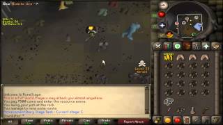 Old School Runescape  Achievement Diary Wilderness Elite Making rune scimitar with a boost [upl. by Nyvek]