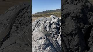 Mud Volcano in Romania Buzau shorts viral travel place nature coldplay [upl. by Atekram]