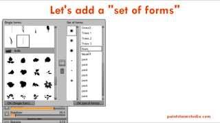 Paintstorm Studio  quotSet of formsquot overview [upl. by Rafaellle352]