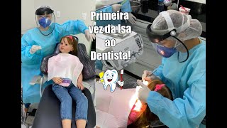 LEVEI MINHA REBORN TODDLER AO DENTISTA PELA PRIMEIRA VEZ [upl. by Boehmer]