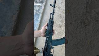 Saiga 222 semiauto rifle popular russianweapon ak shortsvideo [upl. by Dent]