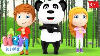 A Ram Zam Zam şarkısı 🐼 Bebek Şarkıları Türkçe  HeyKids [upl. by Zetrok]