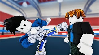 ROBLOX BOXING STORY PART 2 🥊 Zeus X Crona  Invisible🥊 [upl. by Melamed]