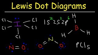 Exceptions To The Octet Rule  Lewis Dot Diagrams [upl. by Lilith301]