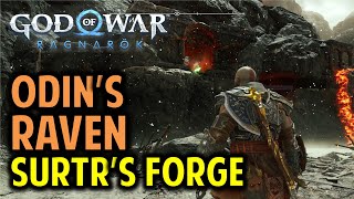 Surtrs Forge Odins Raven Location  God of War Ragnarok [upl. by Apple767]