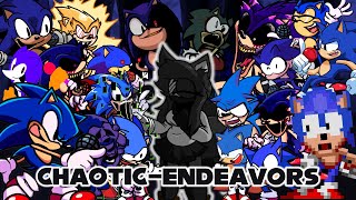 FNF  Chaotic Endeavors  20 Sonics vs Mangoka Remastered V2 Majin SonicSonicEXE [upl. by Lupiv]