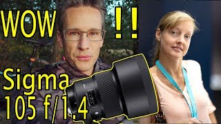 SIGMA 105mm F14 😱Das beste PORTRAIT Objektiv der Welt VLOG [upl. by Kelwen]