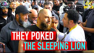 THEY P0KED THE SLEEPING LION SHAMSI  SPEAKERS CORNER [upl. by Eddina]