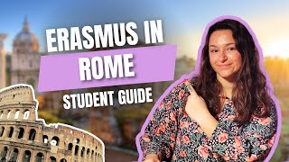 ERASMUS in ROME Student guide 🇮🇹 [upl. by Xavler794]