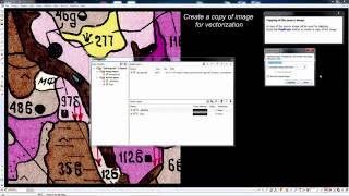 Soil maps Automatic digitization of polygonal coverage with attributive data [upl. by Vashtia499]