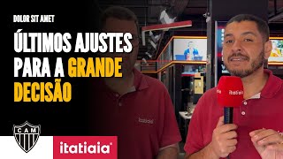 PACOTÃO DO ATLÉTICO MILITO AJUSTA TIME PRA DECISÃO NOTÍCIA SOBRE O GRAMADO DA ARENA MRV [upl. by Champagne]