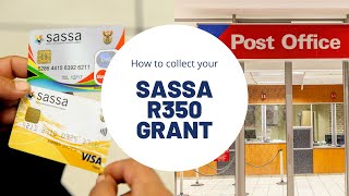 How To Collect Your SASSA R350 Grant  Careers Portal [upl. by Dranek105]