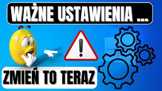 🔒 Zmieniasz te ustawienia Twoje bezpieczeństwo zależy od tego [upl. by Haggerty]