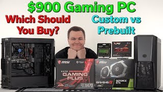 900 Gaming PC Showdown — Ryzen 5 2600X vs i59400 — Custom vs Prebuilt — Which Should You Buy [upl. by Nostrebor683]