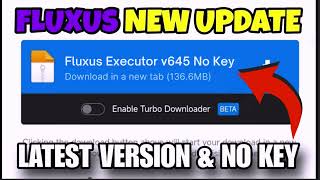 Fluxus Executor Mobile New Update v645  Fluxus Atualizado  DELTA EXECUTOR amp ARCEUS X NEO [upl. by Suedama]