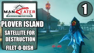 Maneater Truth Quest DLC – Head for Plover Island  Satellite for Destruction  Walkthrough Part 1 [upl. by Brandi]