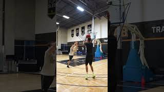 Partner Contested Shooting Drill with Coach Tony Miller [upl. by Delwin]