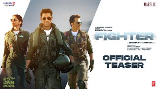 Fighter  Teaser  Hrithik Roshan  Deepika Padukone  Anil Kapoor  Siddharth Anand  25 Jan 2024 [upl. by Kinna]