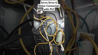 Servo Drive amp Motor Connection PLC [upl. by Bijan249]