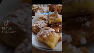 Bougatsa made in Greece pastry dessert food baking greece shorts [upl. by Ulla]