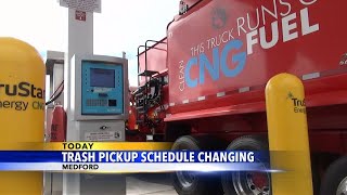 Trash pickup schedule changing in Medford [upl. by Noda420]