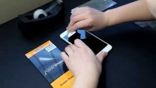 Supershieldz Premium Screen Protector Installation Video [upl. by Nehtiek]