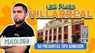 PSICOLOGÍA  LAS FIJAS DE VILLARREAL [upl. by Nod]