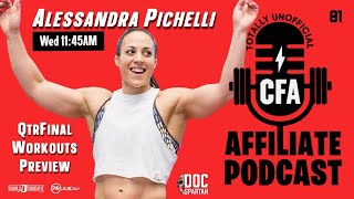 Indy amp Age Group Qtr Final Workouts PREVIEW with Alessandra Pichelli [upl. by Brentt]