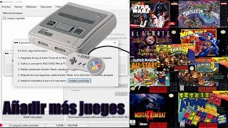 Tutorial Añadir más juegos a la Snes Classic Mini con Hakchi2 [upl. by Eenat]