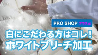 【ホワイト色ダウンのブリーチ加工／リペア修理】モンクレール・カナダグース・デュペティカ・水沢ダウン・ノースフェイス・タトラス等、高級ダウンのメンテナンスについて [upl. by Fronnia363]