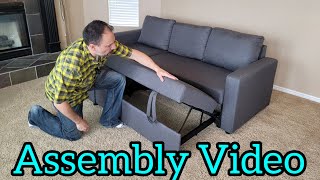 Bring In The Difference With Yaheetech Sectional Sofa Assembly Video [upl. by Bergquist]